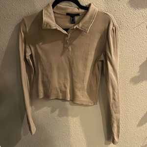 forever 21 long sleeve top (M)